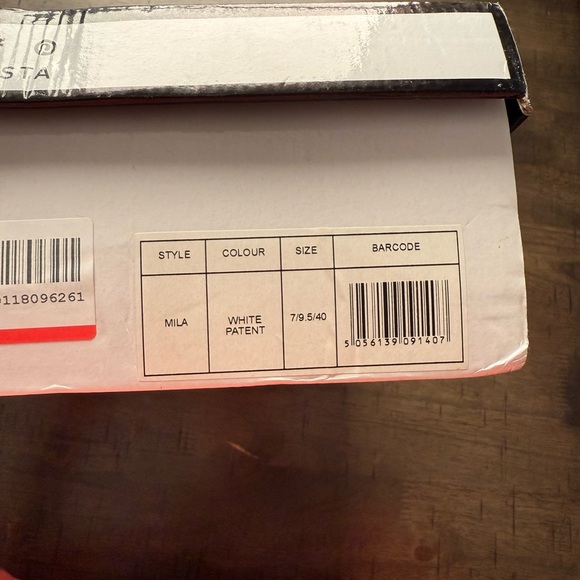 Patent Leather White Western Boots - Picture 7 of 7